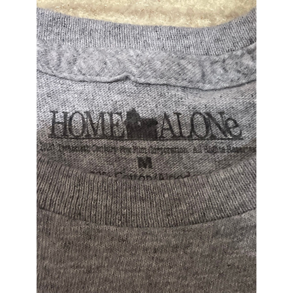 Mens Home Alone Gray The Wet Bandits Short Sleeve Tee size medium - Picture 5 of 5